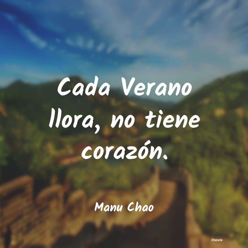 frases de Manu Chao