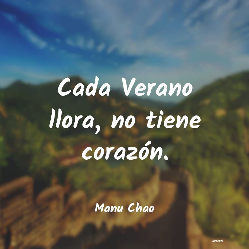 Frases de Manu Chao