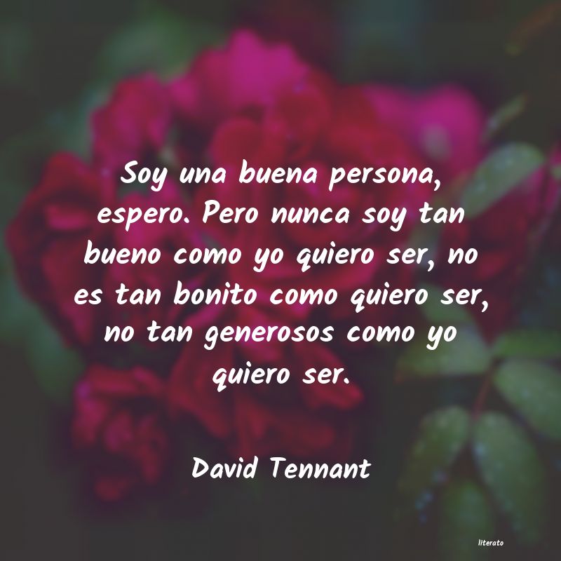 Frases de David Tennant