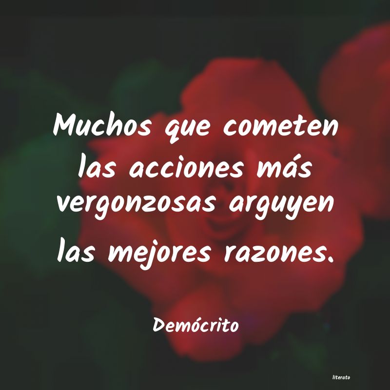 frases de Demócrito