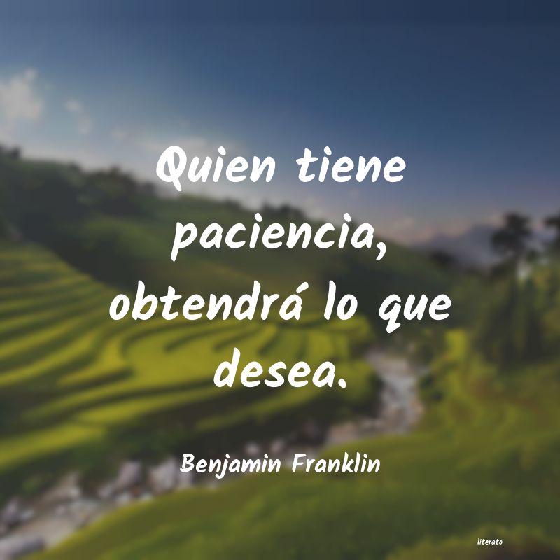 Frases de Benjamin Franklin