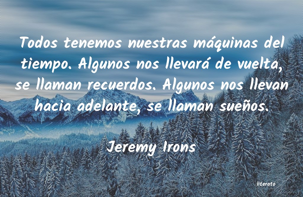 Frases de Jeremy Irons