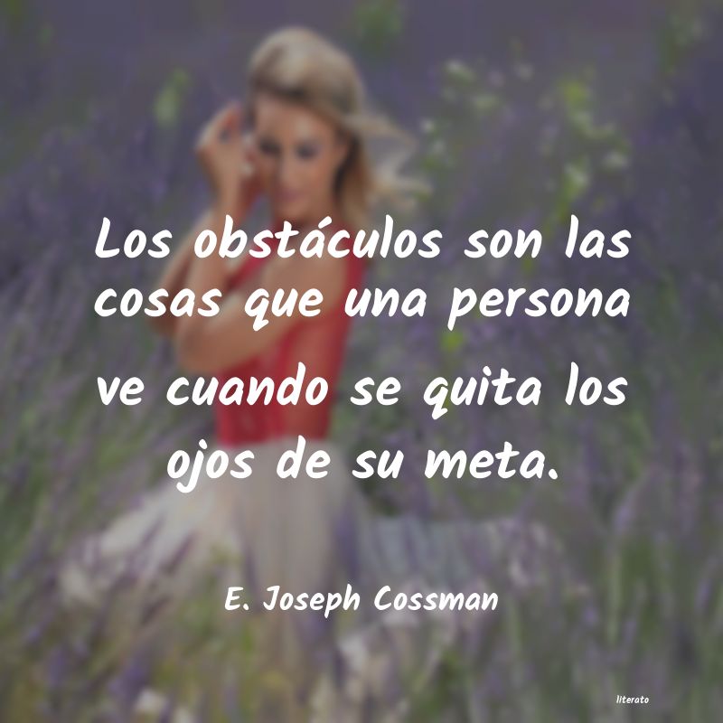 Frases de E. Joseph Cossman