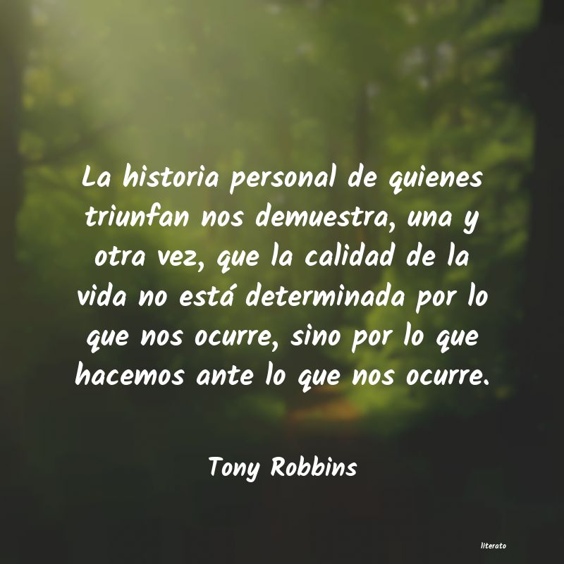 Frases de Tony Robbins