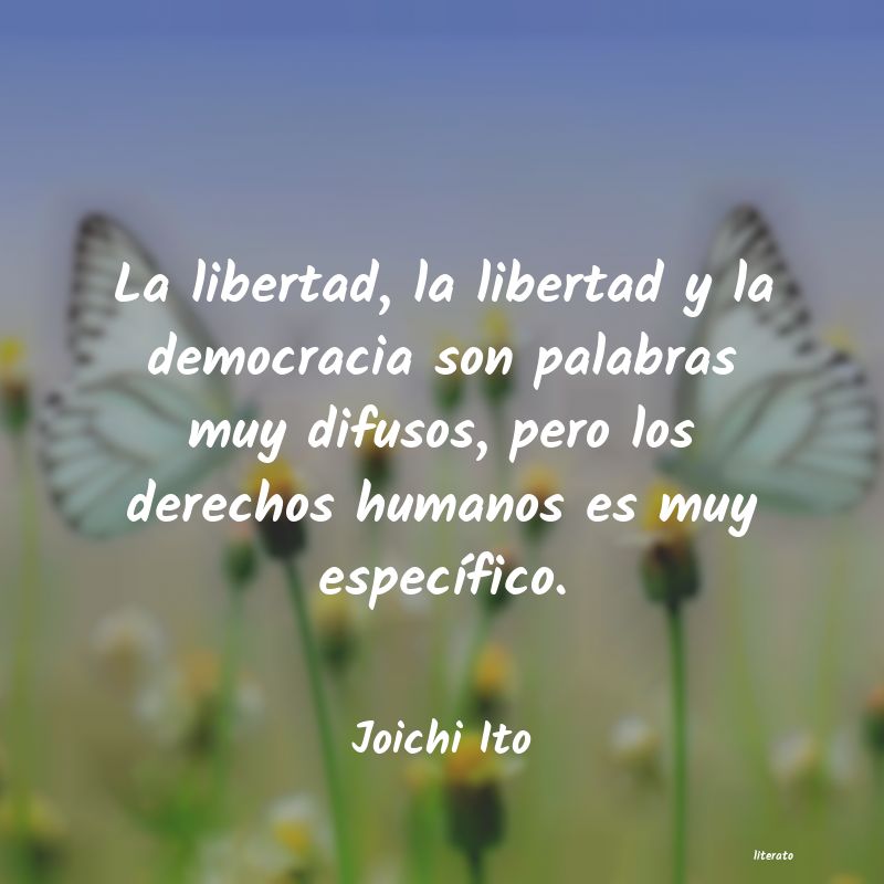 frases de Joichi Ito