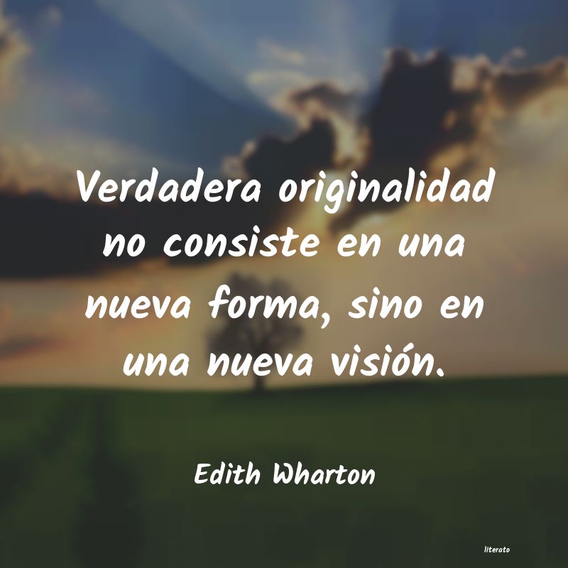 Frases de Edith Wharton