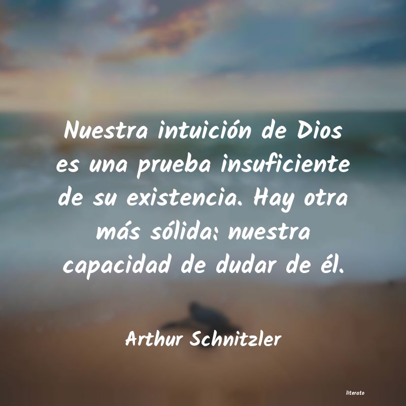 frases de Arthur Schnitzler