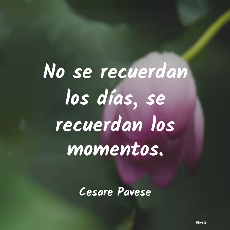 Frases de Cesare Pavese