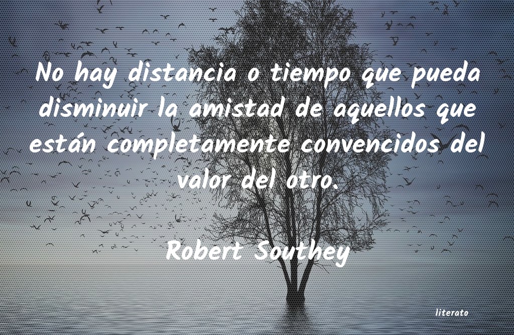 Frases de Robert Southey