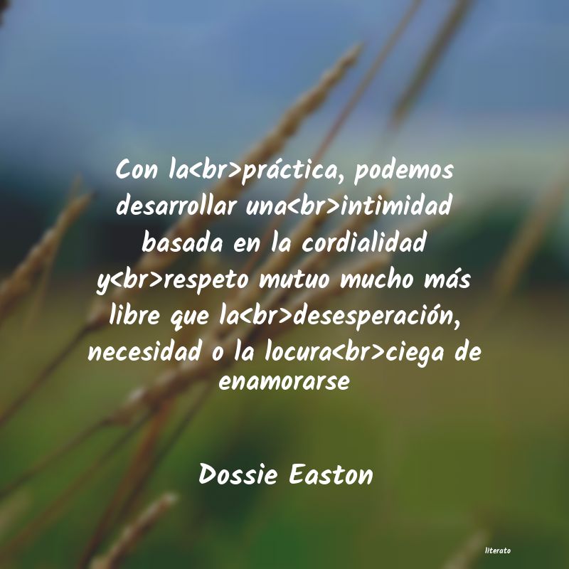 frases de Dossie Easton