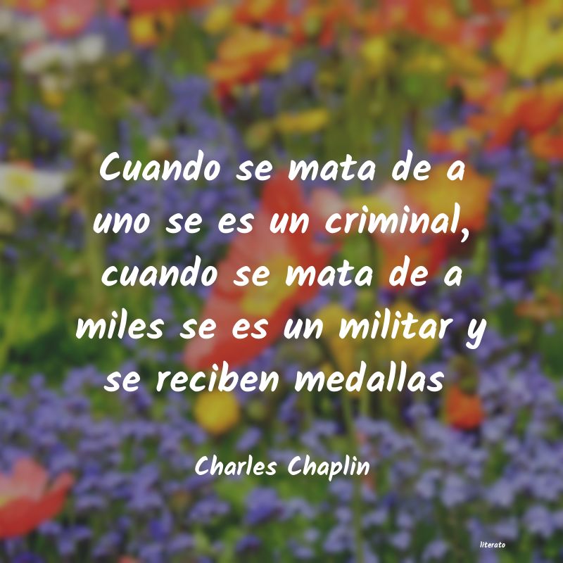 frases de Charles Chaplin