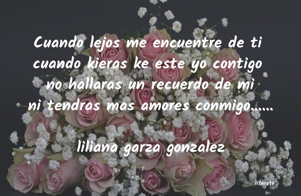 Frases de liliana garza gonzalez