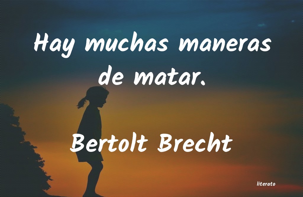 Frases de Bertolt Brecht