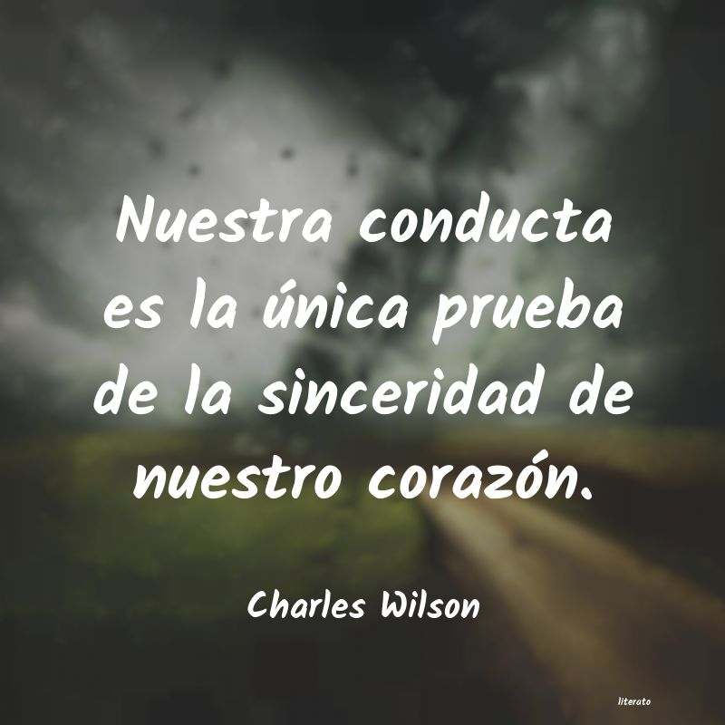 frases de Charles Wilson