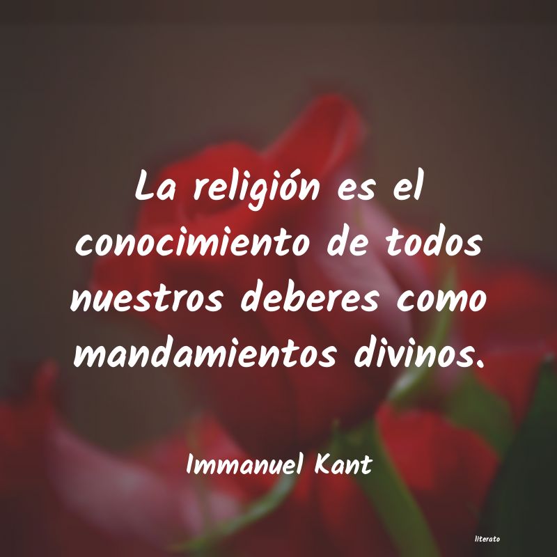 frases de Immanuel Kant