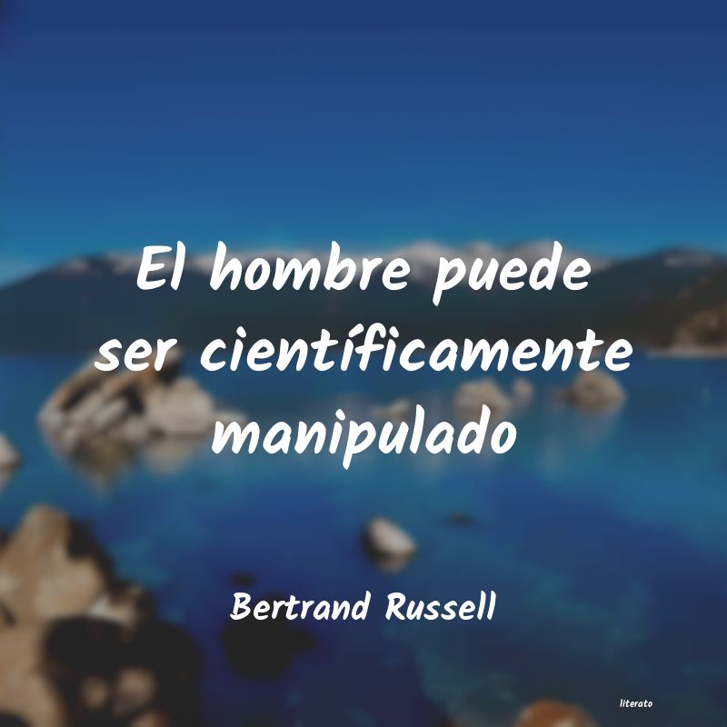 Frases de Bertrand Russell