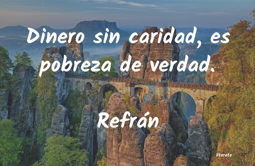 Frases de Refrán