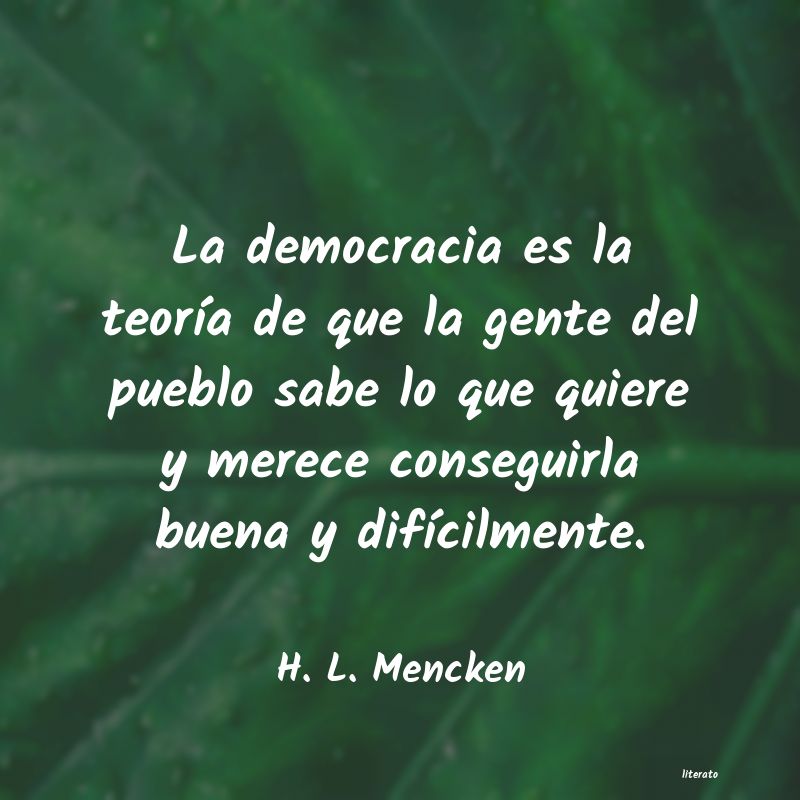 frases de H. L. Mencken