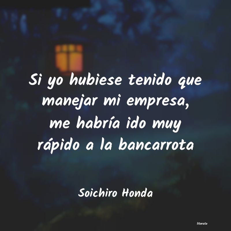 Frases de Soichiro Honda