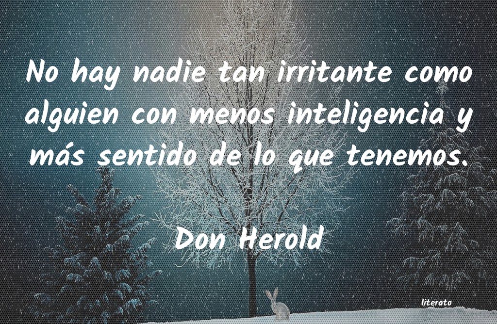 Frases de Don Herold