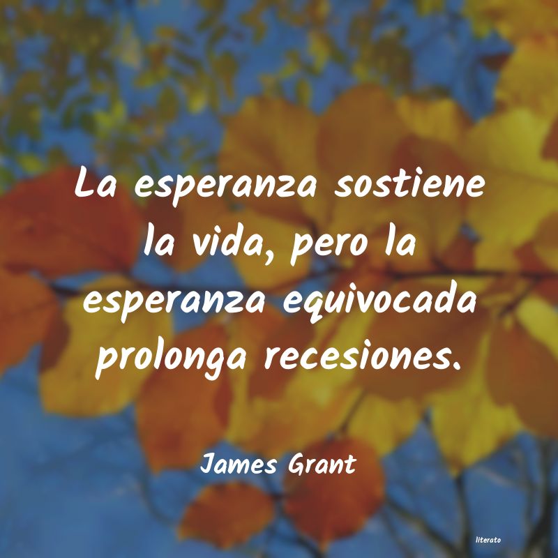 frases de James Grant