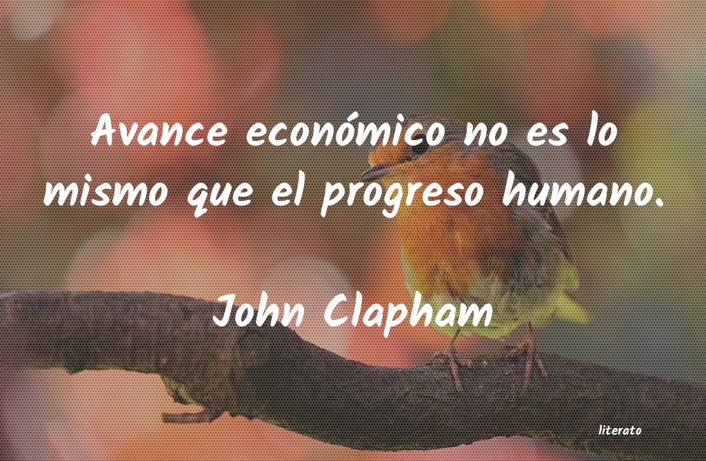 Frases de John Clapham