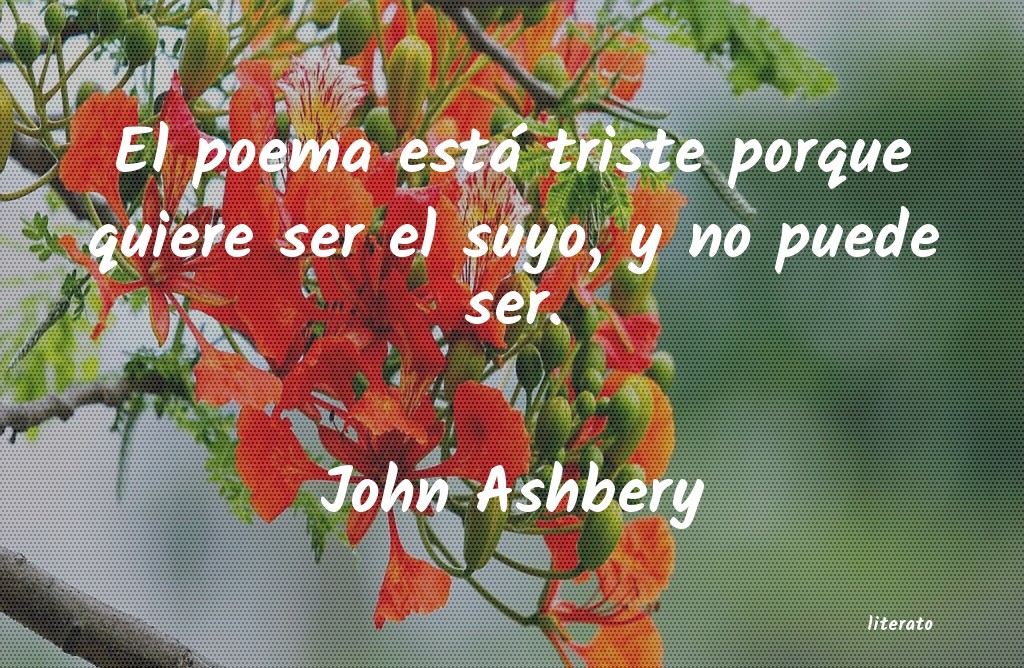 frases de John Ashbery