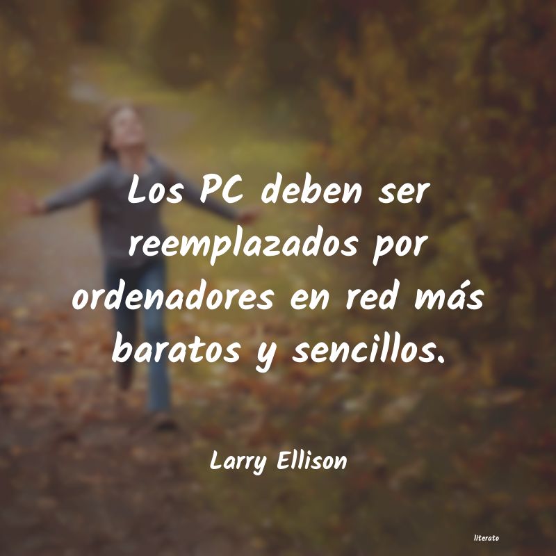 Frases de Larry Ellison