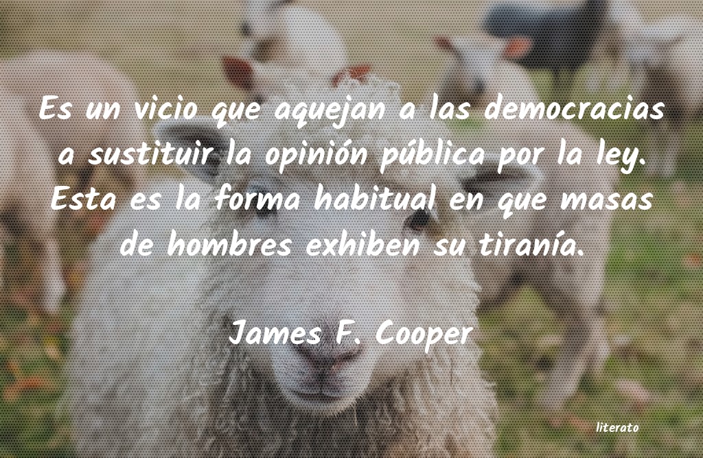 Frases de James F. Cooper