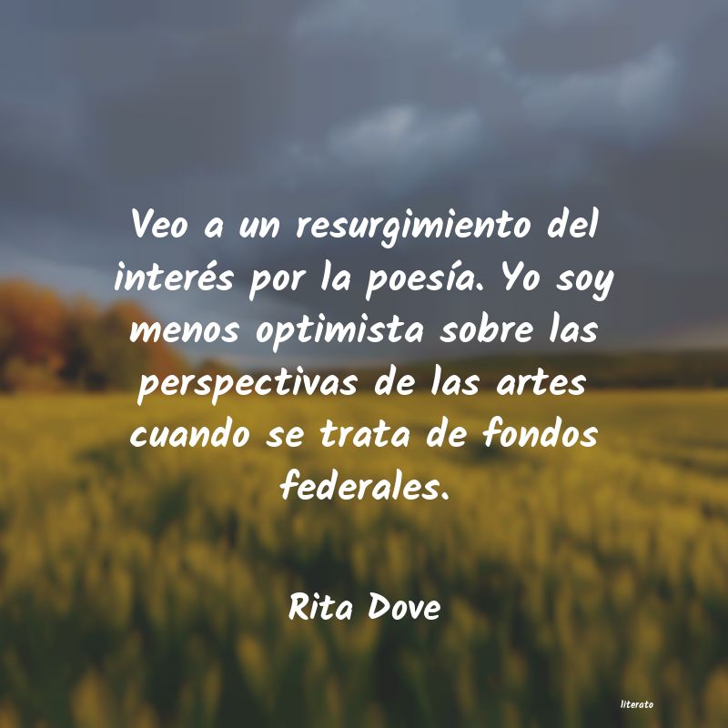 frases de Rita Dove