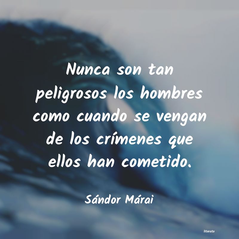 Frases de Sándor Márai