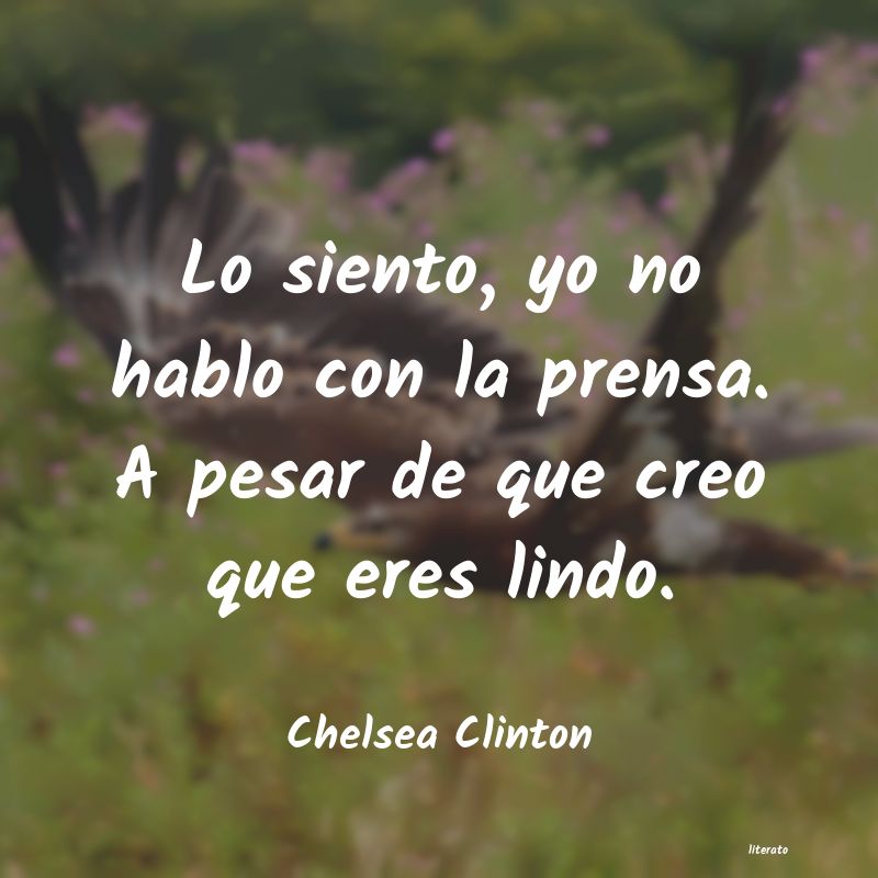 frases de Chelsea Clinton