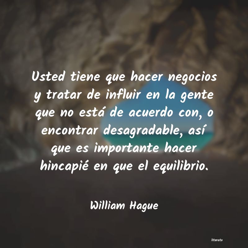 Frases de William Hague