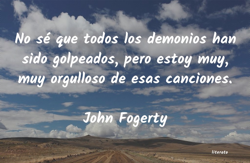 Frases de John Fogerty