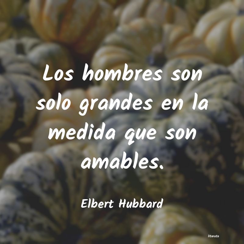 Frases de Elbert Hubbard