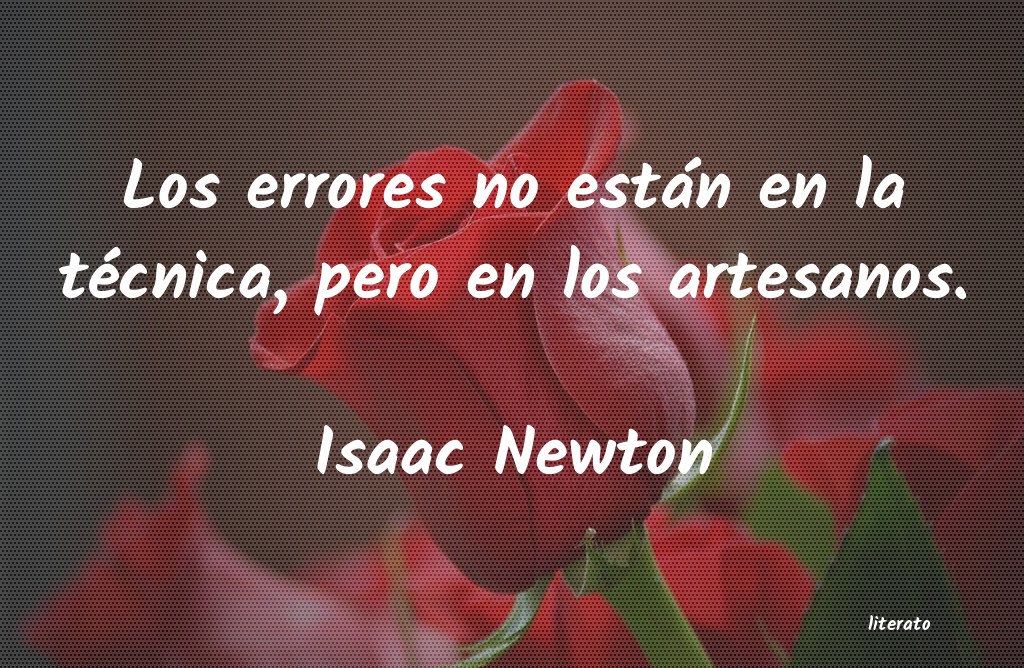 Frases de Isaac Newton