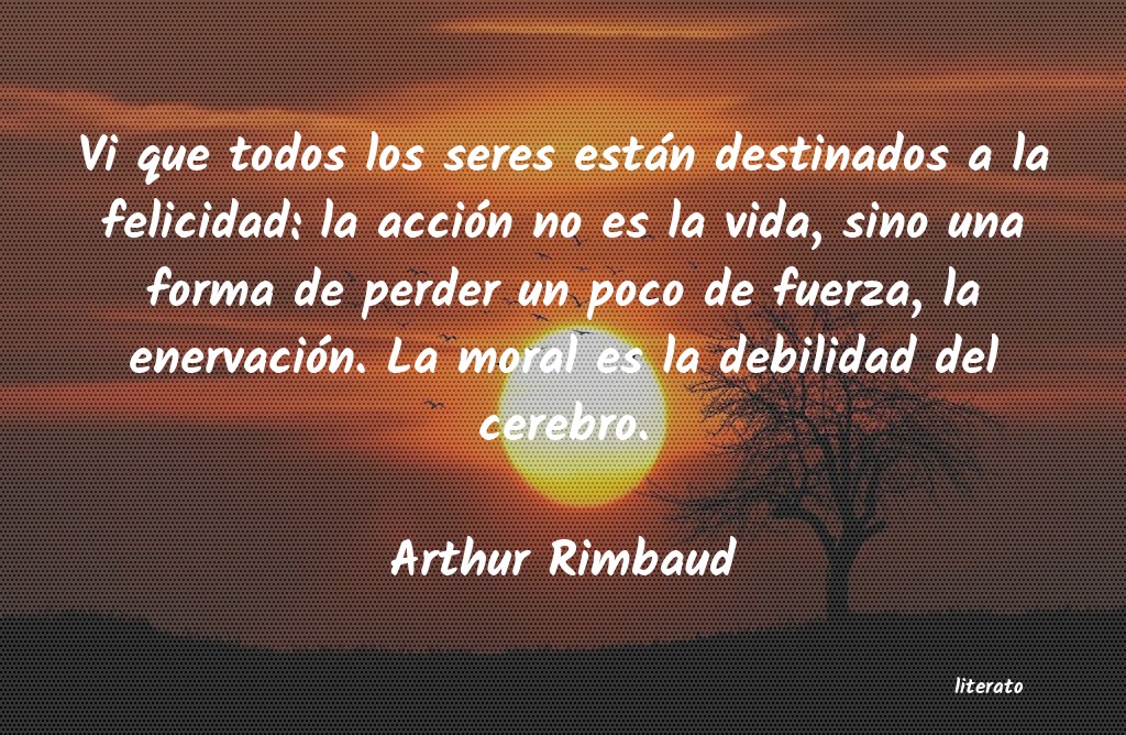 frases de Arthur Rimbaud