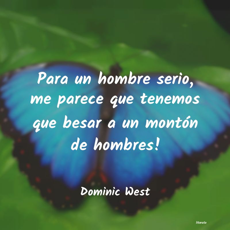 Frases de Dominic West