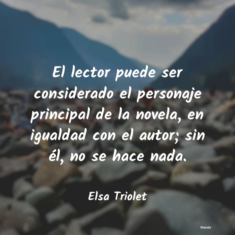 frases de Elsa Triolet