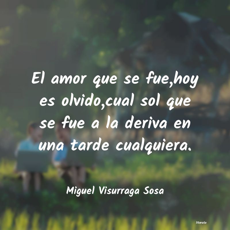 frases de Miguel Visurraga Sosa