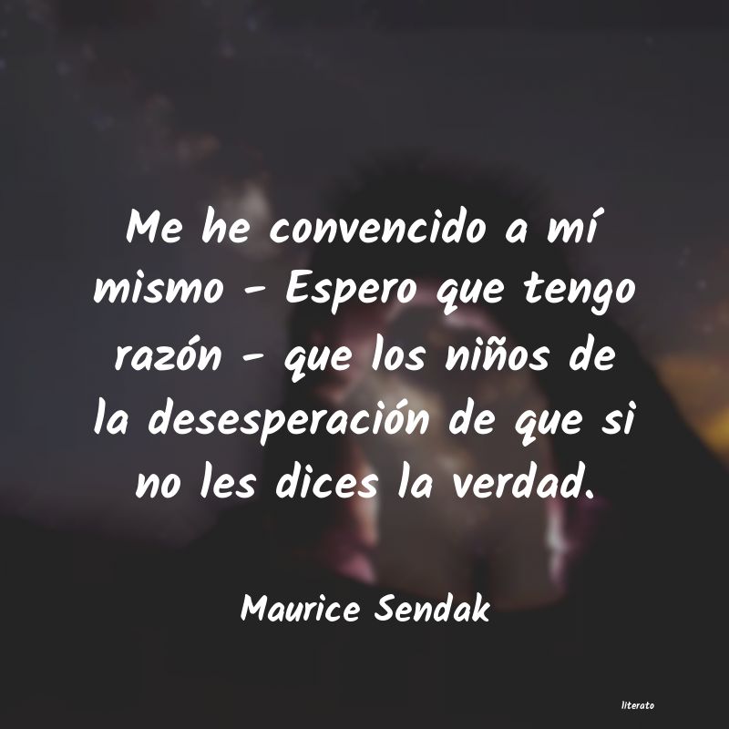 Frases de Maurice Sendak