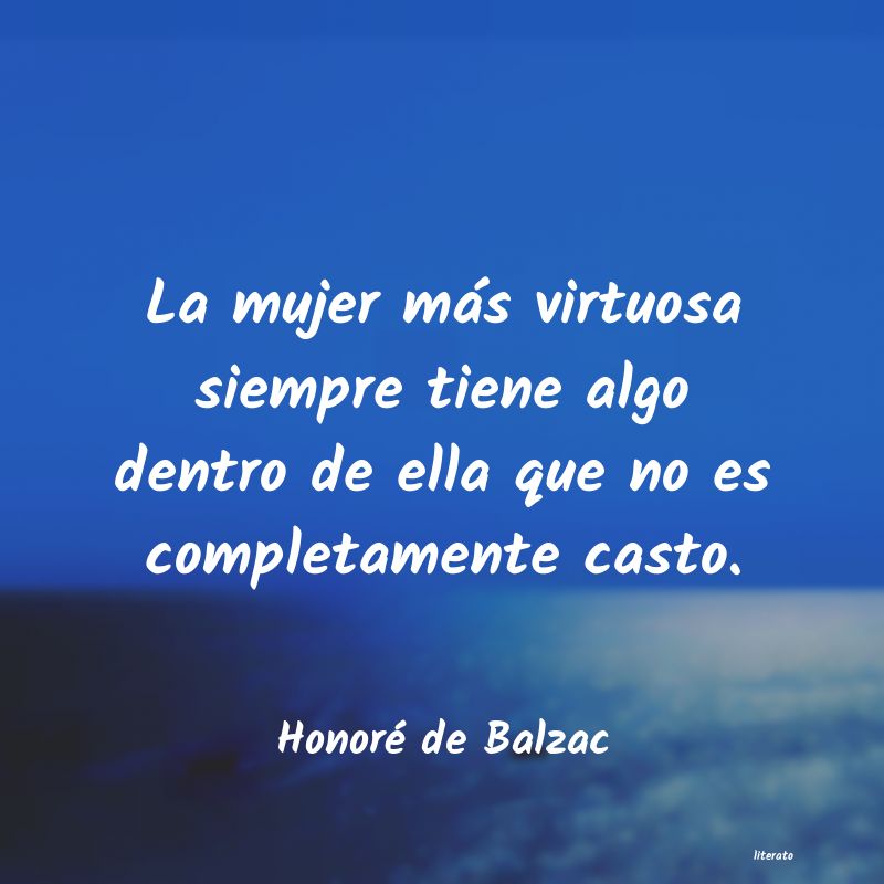 Frases de Honoré de Balzac