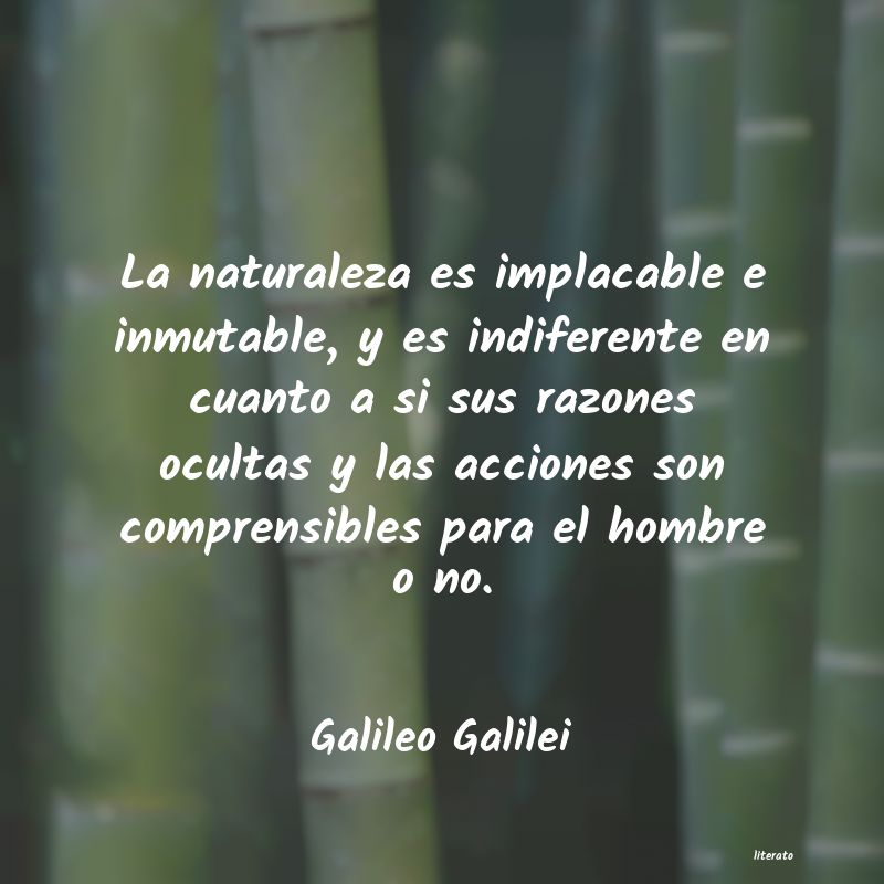 Frases de Galileo Galilei