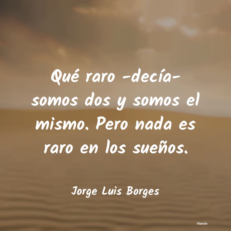 frases de Jorge Luis Borges