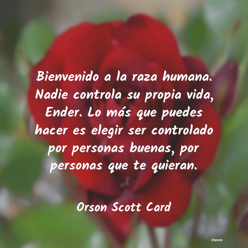 frases de Orson Scott Card