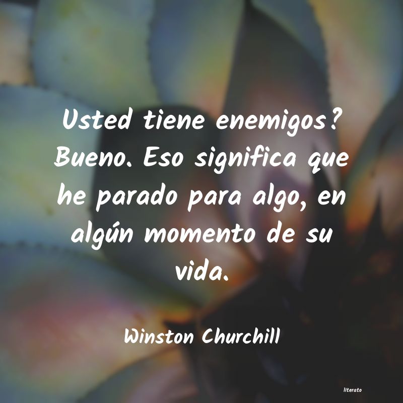 frases de Winston Churchill