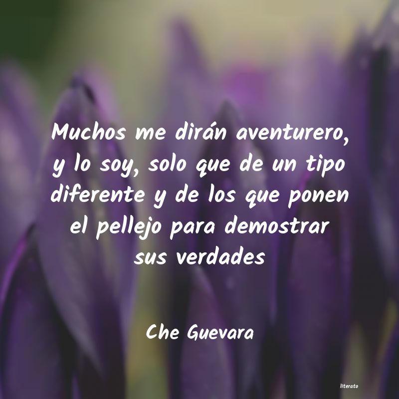 Frases de Che Guevara