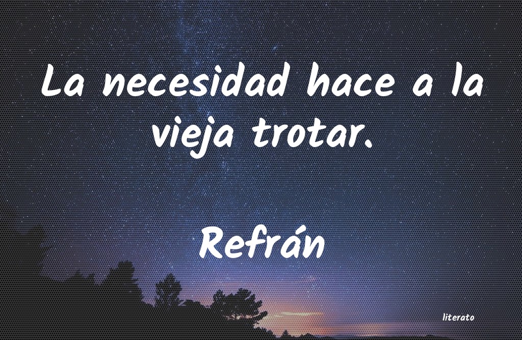 Frases de Refrán