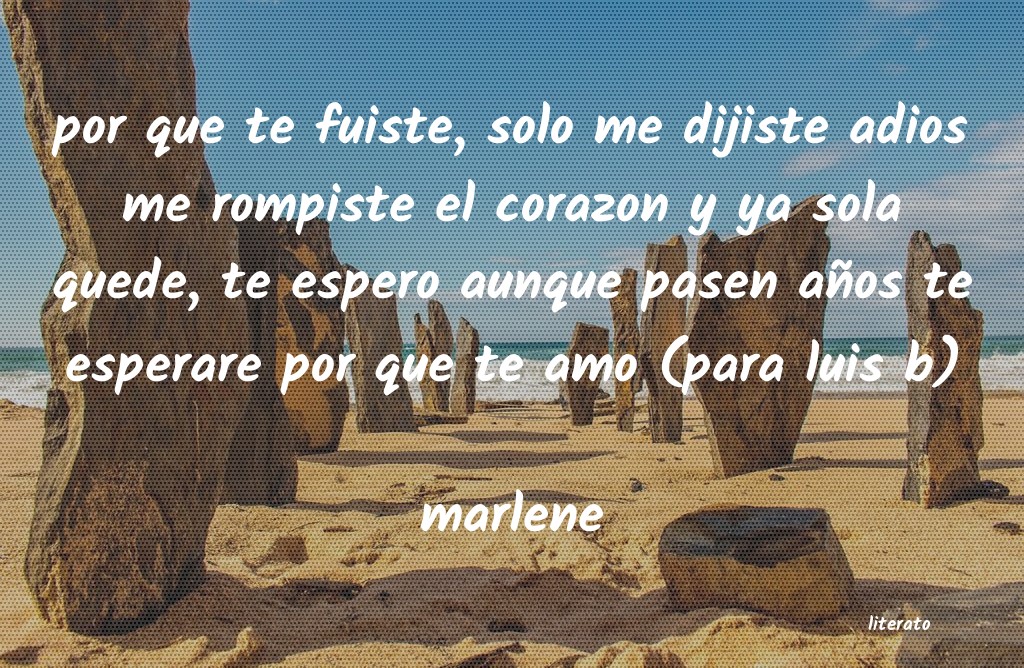 Frases de marlene