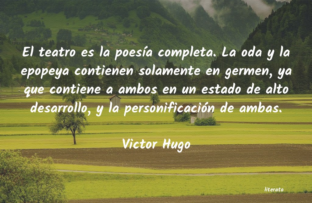 frases de Victor Hugo